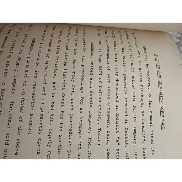 Aiglon Industries, Inc ET AL chapter XI Arrangement Proceedings NOS 76-HS-494, - Picture 6 of 13